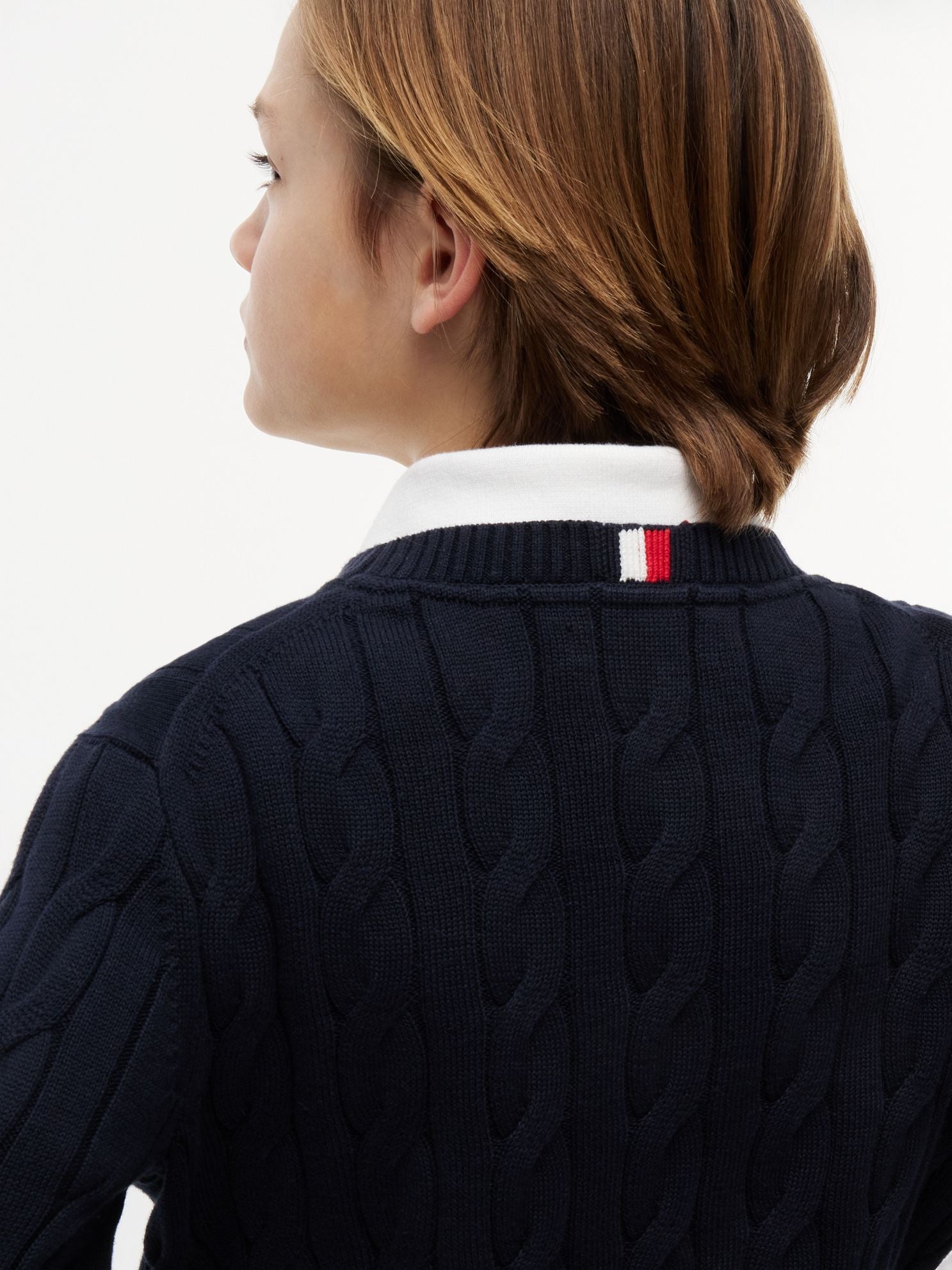 Tommy Hilfiger Kids' Cable Knit Sweater
