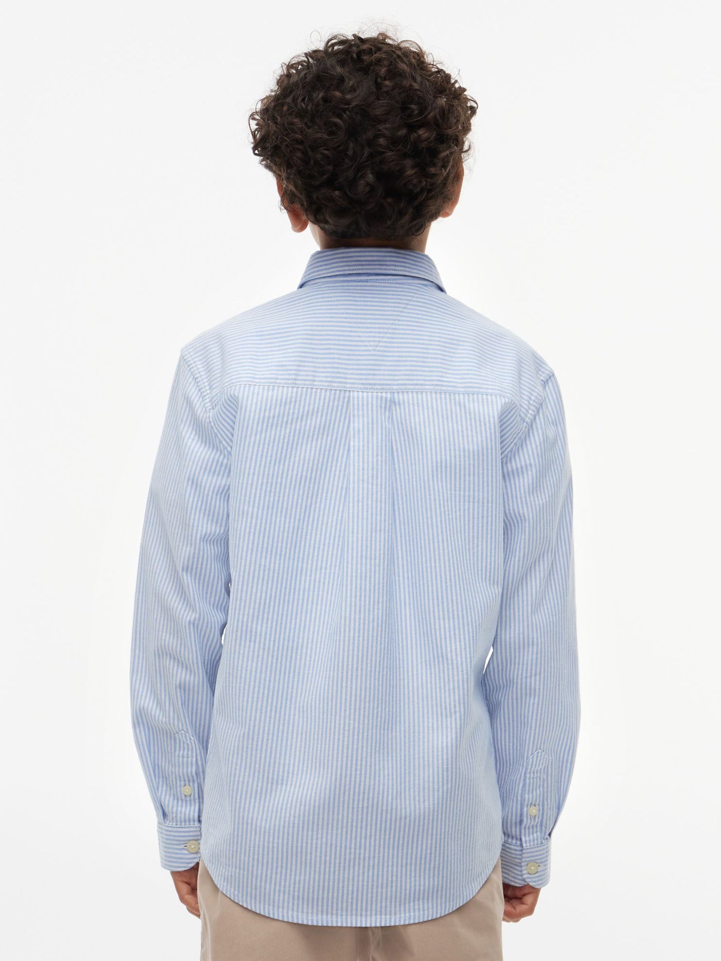 Tommy Hilfiger Kids' Striped Stretch Oxford Shirt