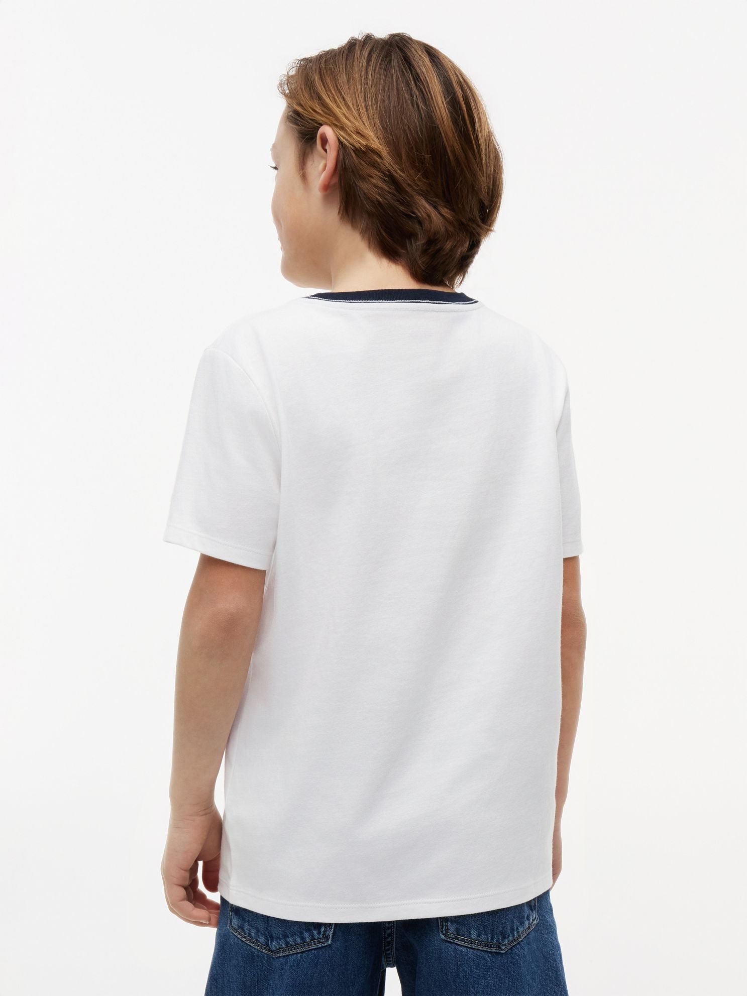 Tommy Hilfiger Kids' Flag Stripe Logo T-Shirt