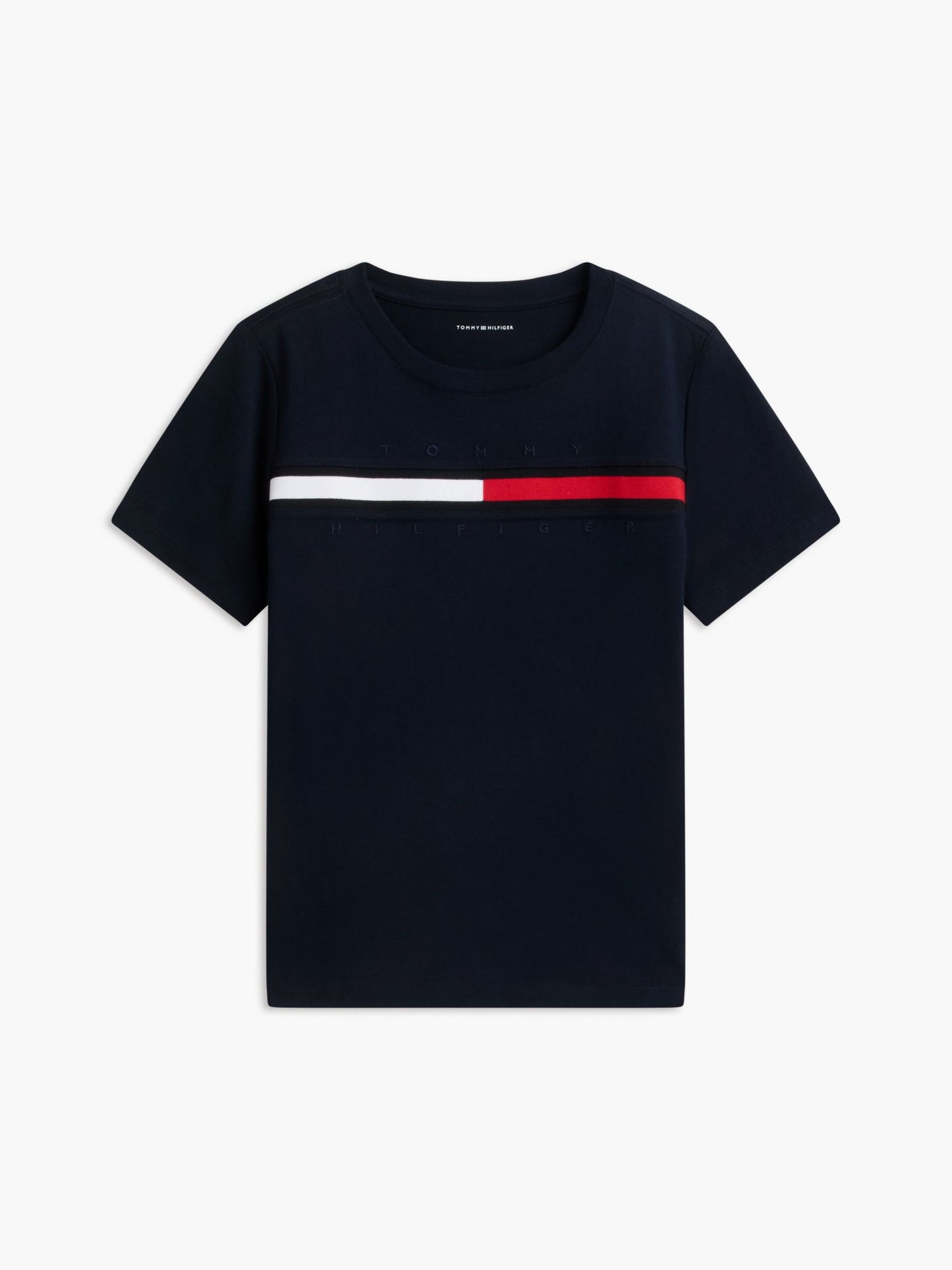 Tommy Hilfiger Kids' Flag Stripe Logo T-Shirt