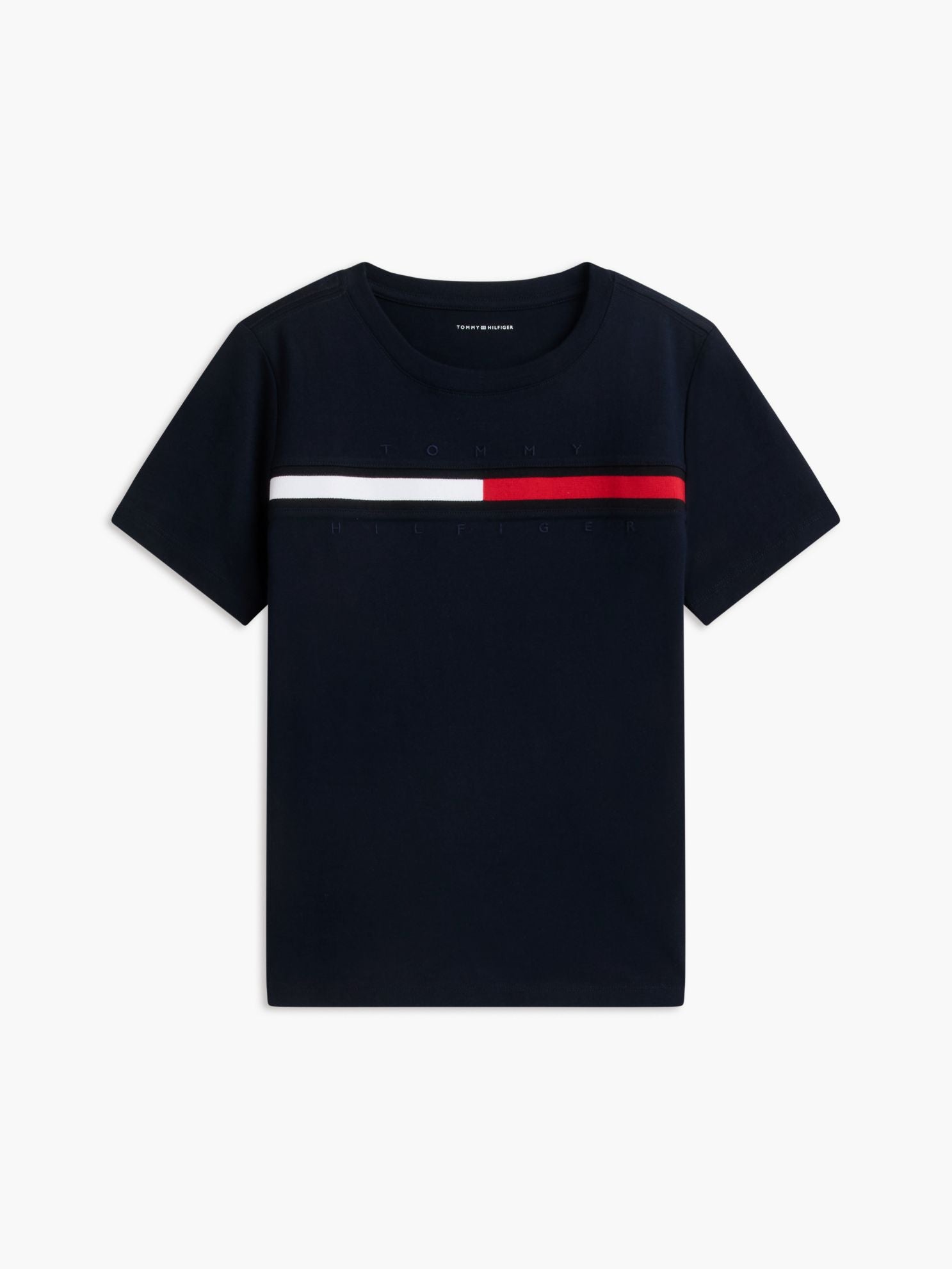 Tommy Hilfiger Kids' Flag Stripe Logo T-Shirt