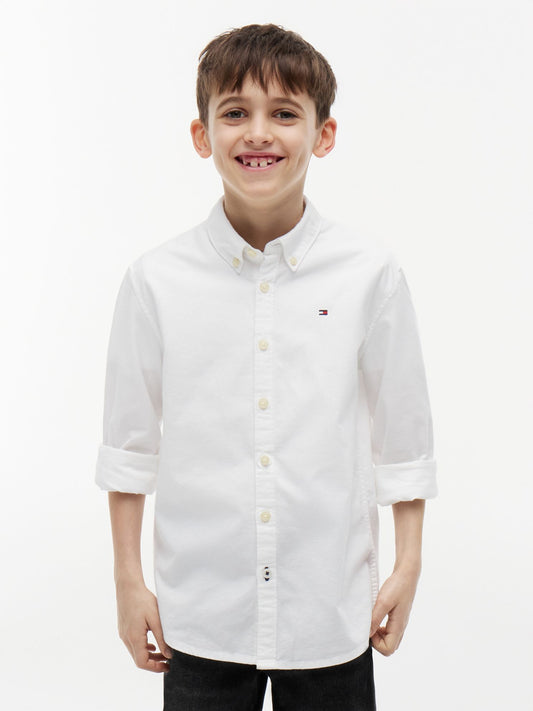 Tommy Hilfiger Kids' Stretch Oxford Shirt