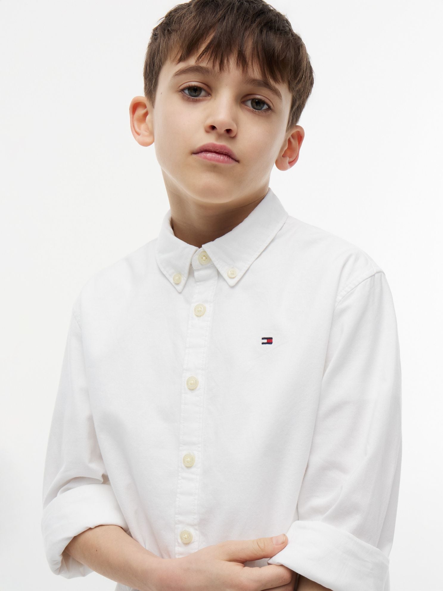 Tommy Hilfiger Kids' Stretch Oxford Shirt