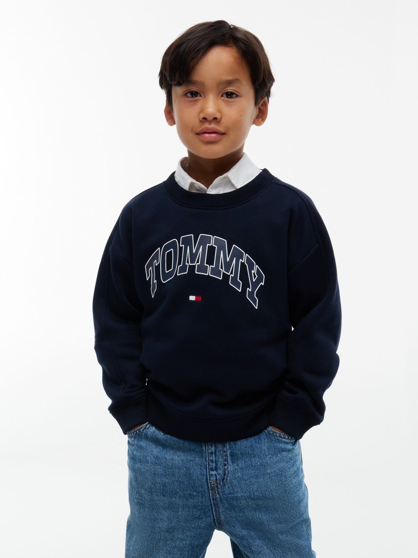 Tommy Hilfiger Kids' Varsity Tommy Logo Sweatshirt