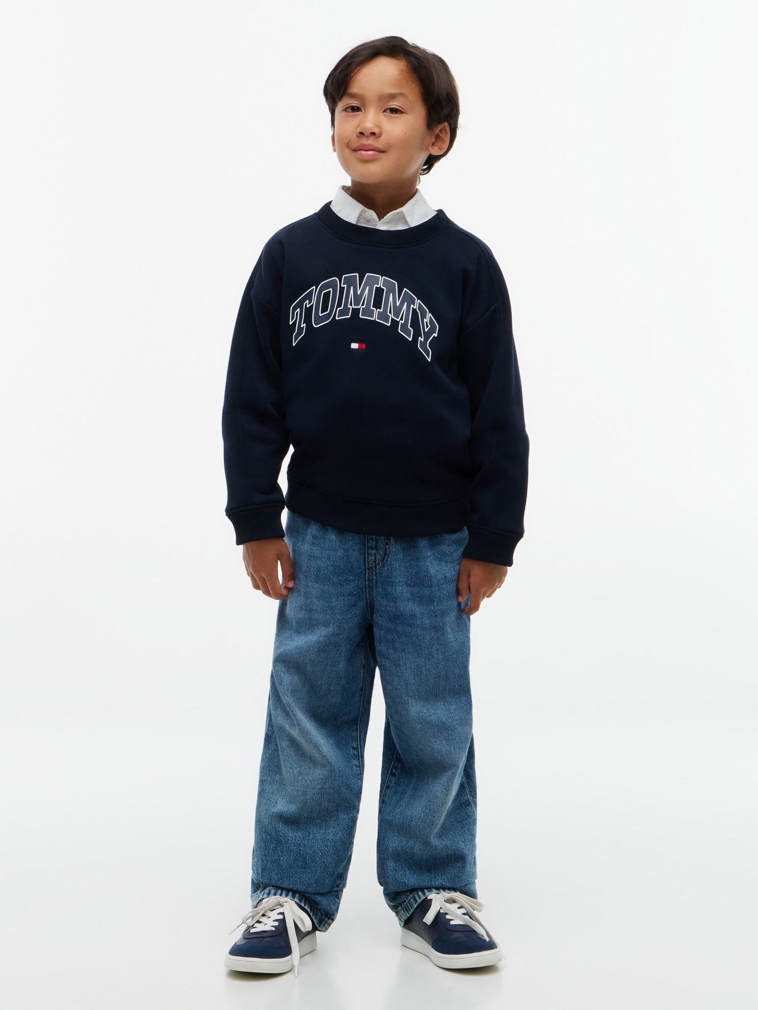 Tommy Hilfiger Kids' Varsity Tommy Logo Sweatshirt