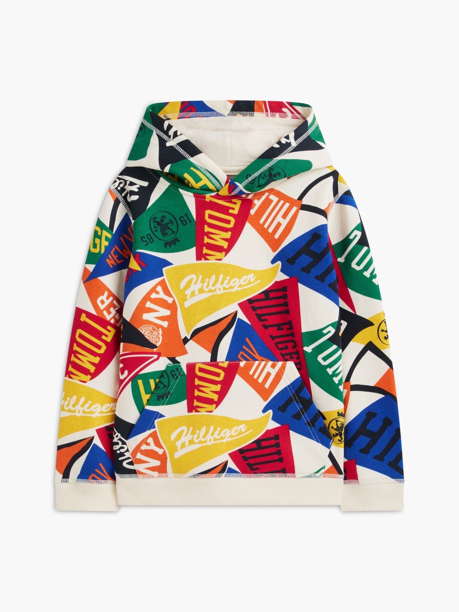 Tommy Hilfiger Kids' Allover Varsity Pennant Hoodie