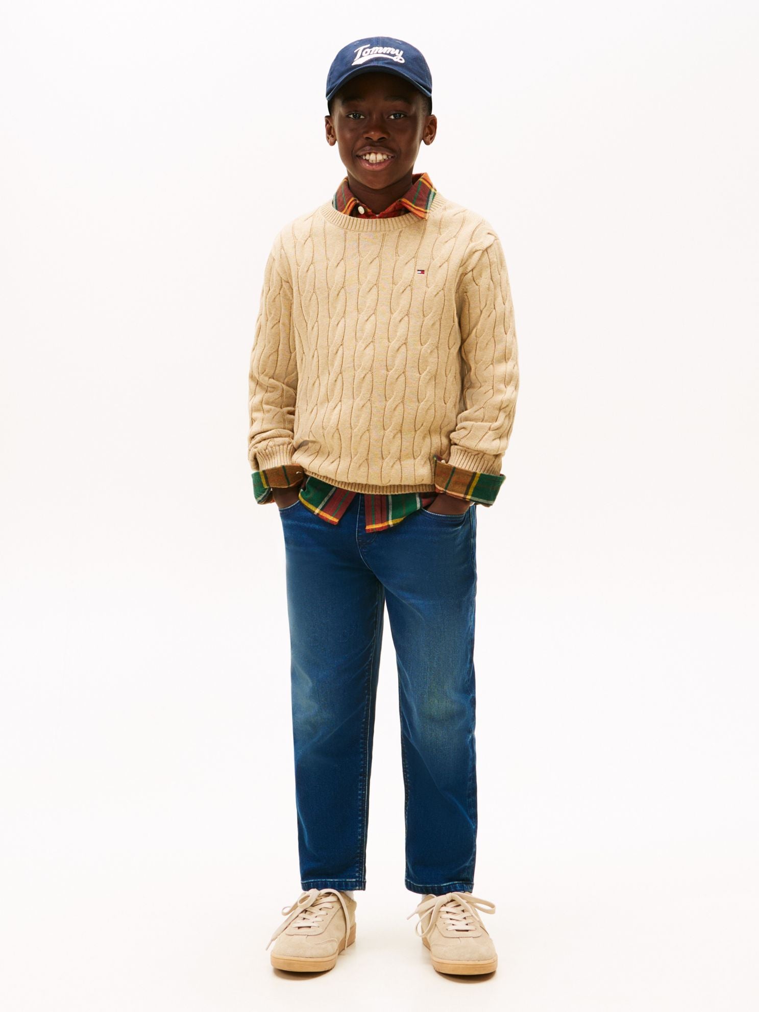 Tommy Hilfiger Kids' Cable Knit Sweater