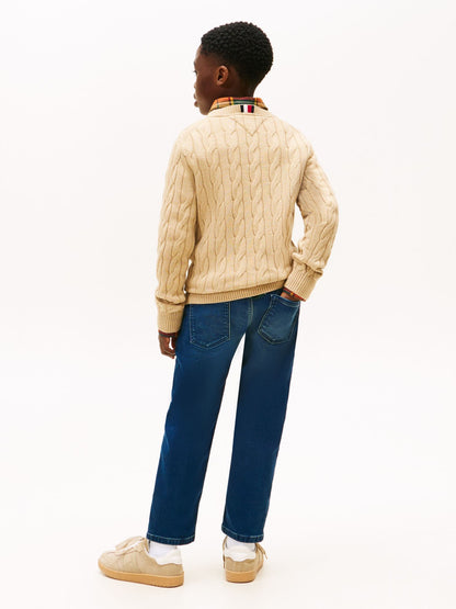 Tommy Hilfiger Kids' Cable Knit Sweater