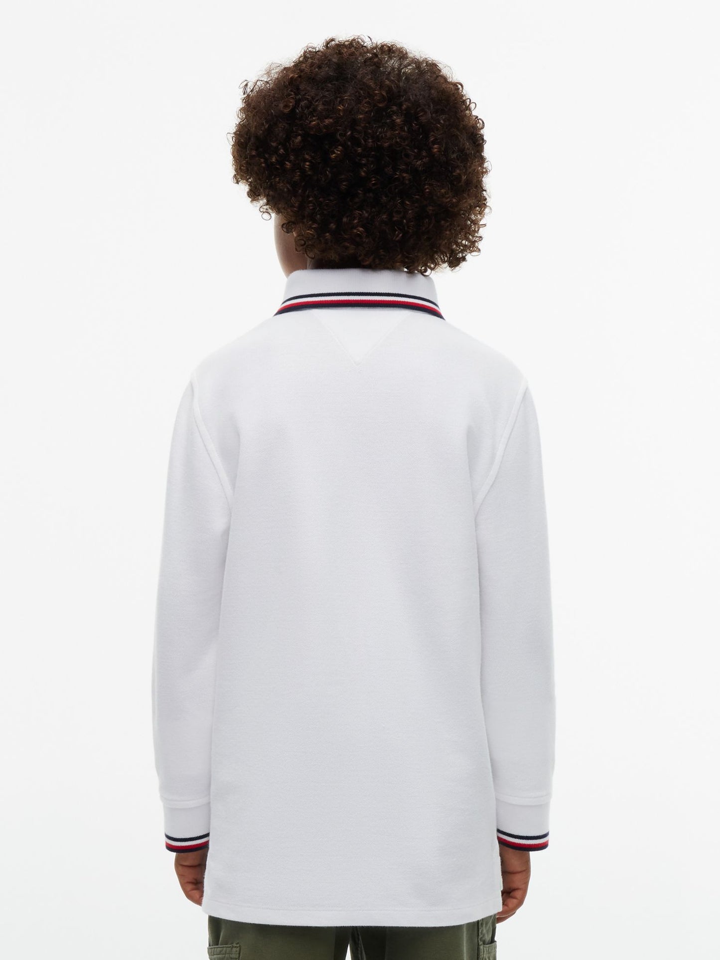Tommy Hilfiger Kids' Long-Sleeve Tommy Wicking Polo