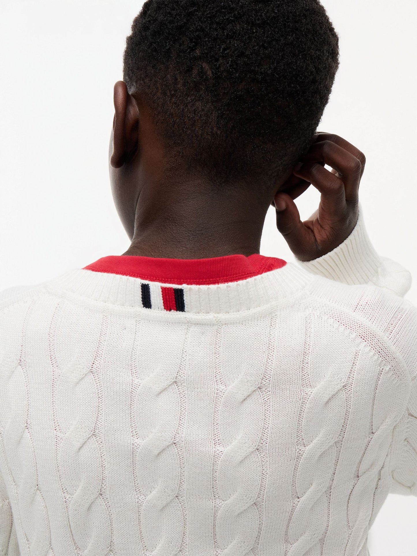 Tommy Hilfiger Kids' Cable Knit Sweater