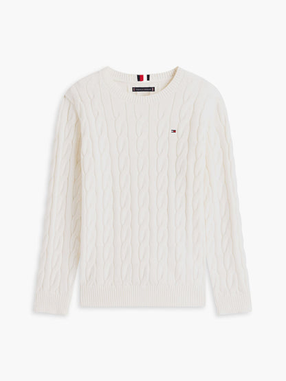 Tommy Hilfiger Kids' Cable Knit Sweater