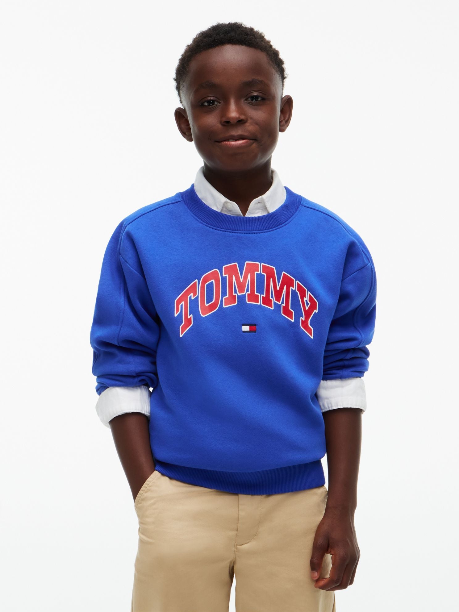 Tommy Hilfiger Kids' Varsity Tommy Logo Sweatshirt