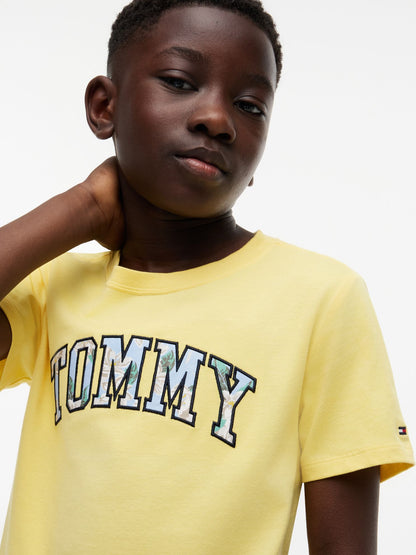 Tommy Hilfiger Kids' Floral Tommy Logo T-Shirt