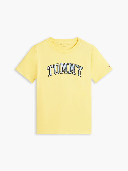 Tommy Hilfiger Kids' Floral Tommy Logo T-Shirt