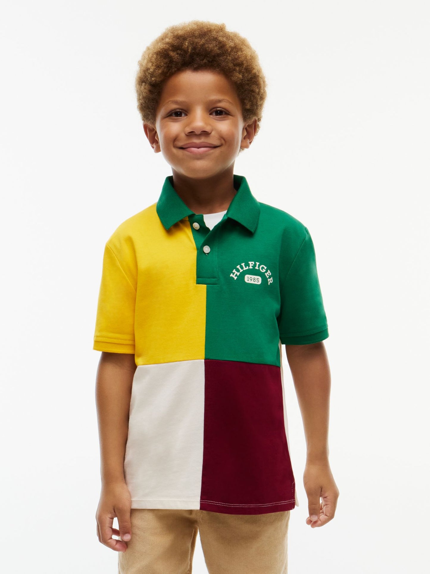 Tommy Hilfiger Kids' Logo Colorblock Polo