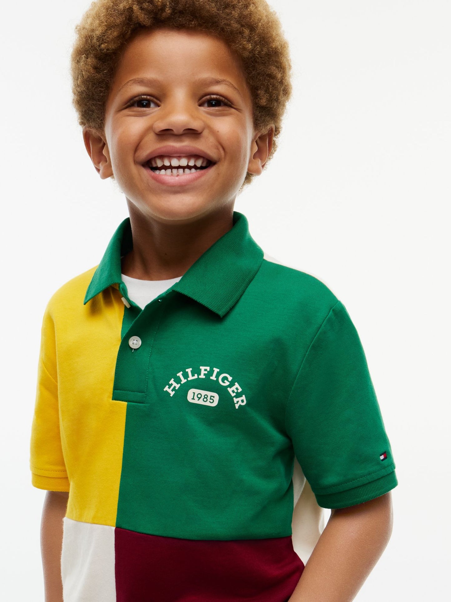 Tommy Hilfiger Kids' Logo Colorblock Polo