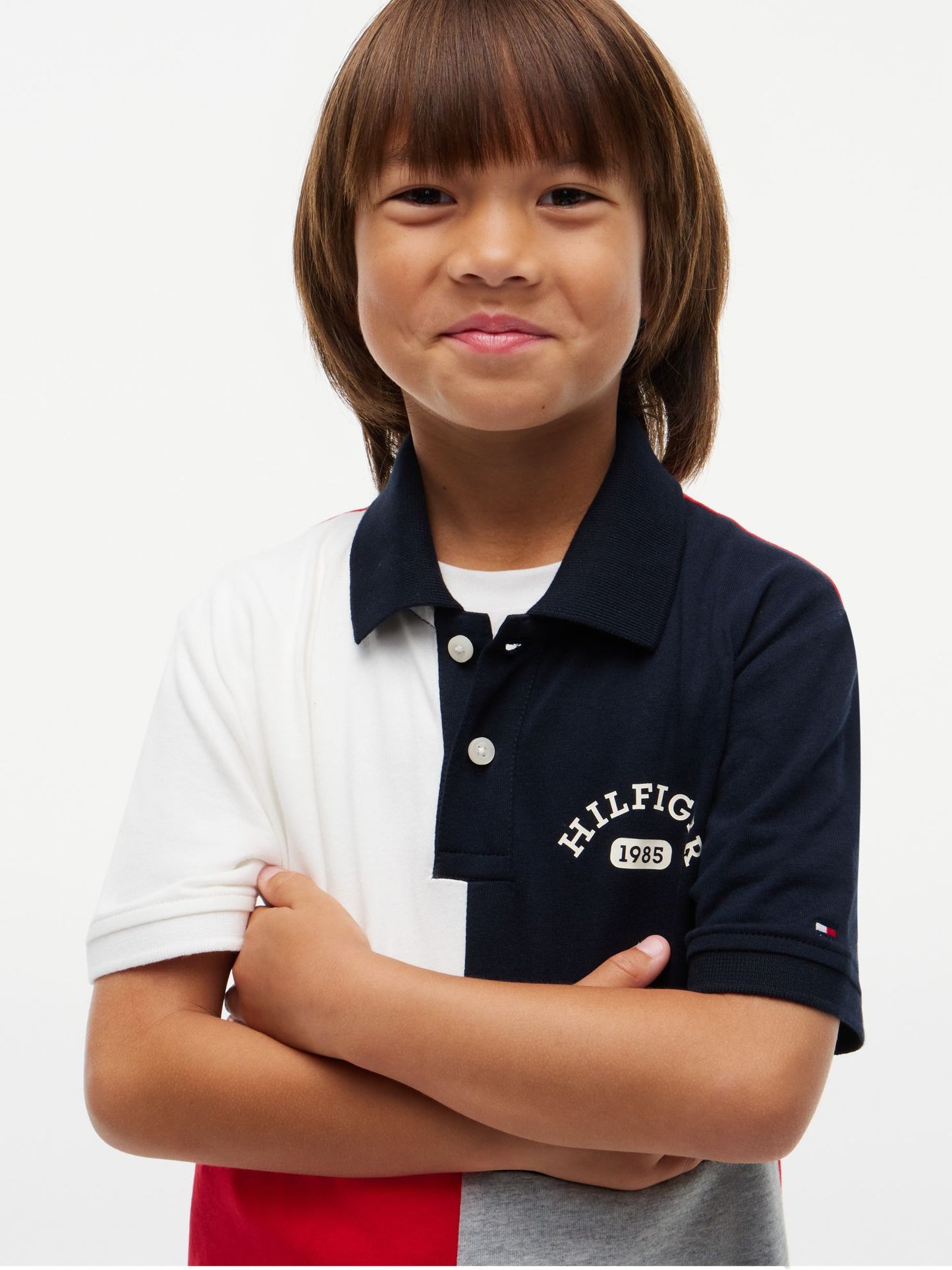 Tommy Hilfiger Kids' Logo Colorblock Polo