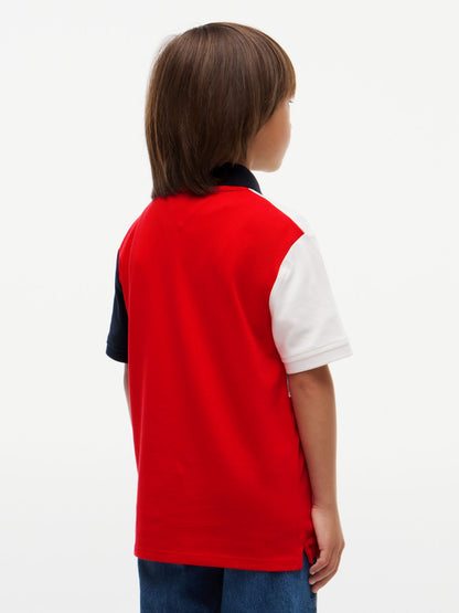 Tommy Hilfiger Kids' Logo Colorblock Polo