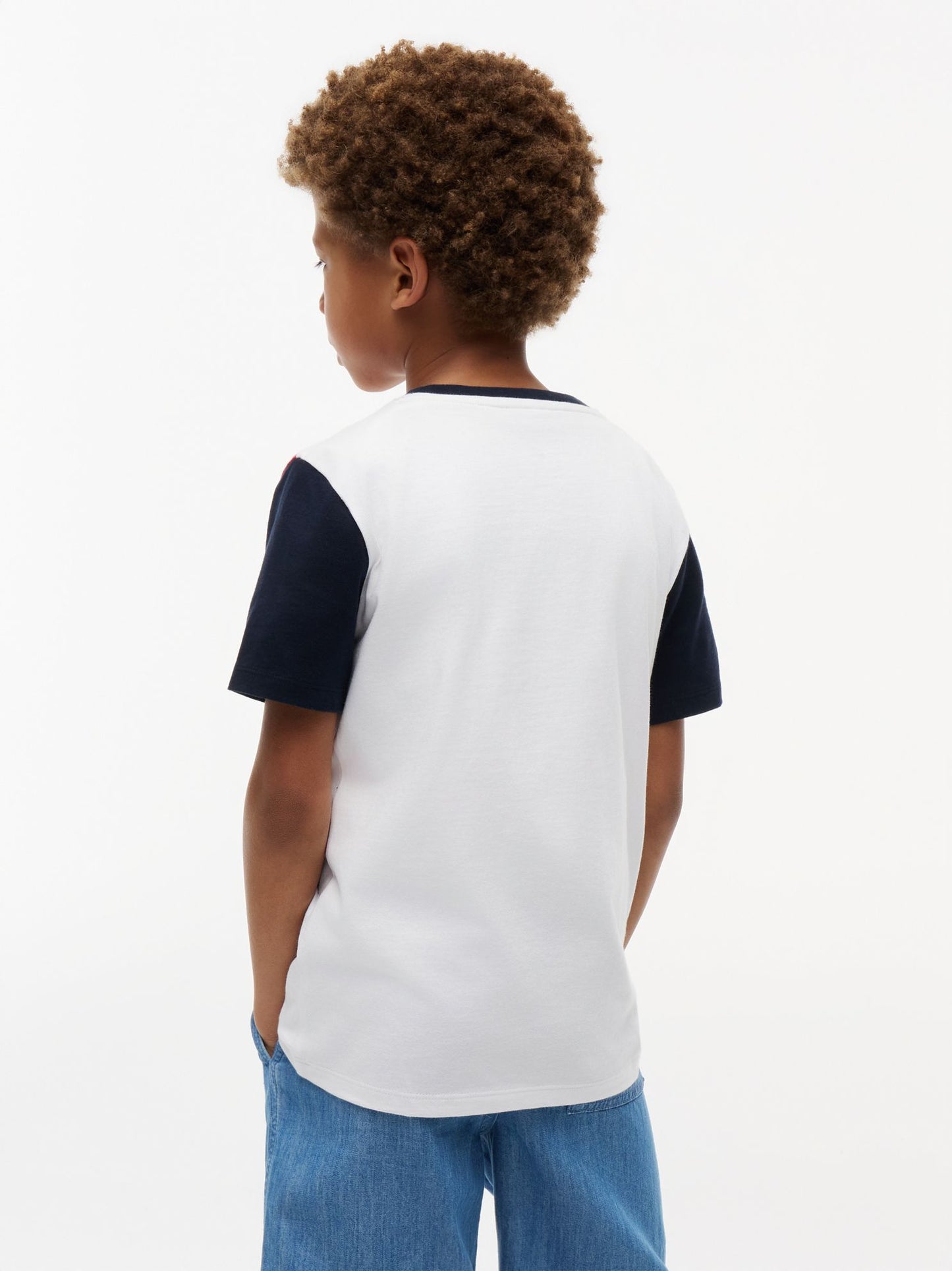 Tommy Hilfiger Kids' Colorblock Flag Stripe T-Shirt