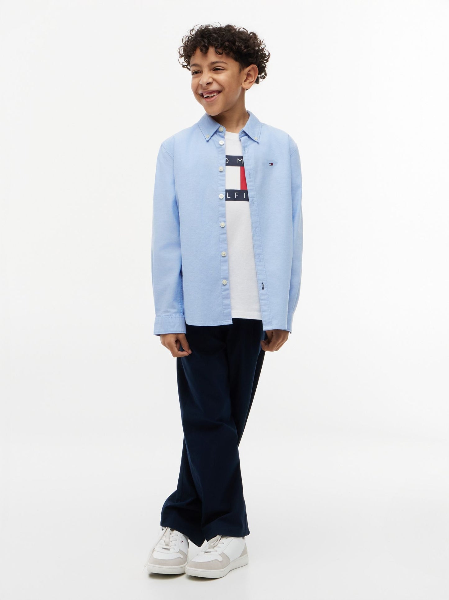 Tommy Hilfiger Kids' Stretch Oxford Shirt