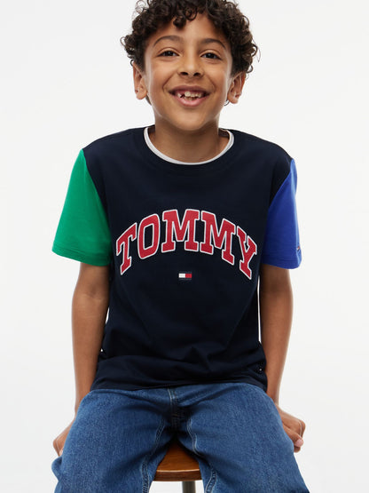 Tommy Hilfiger Kids' Varsity Tommy Logo T-Shirt