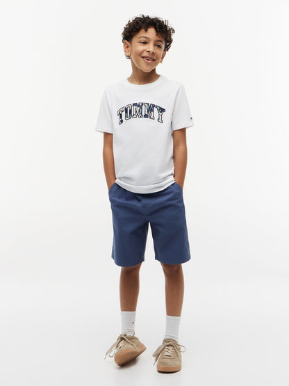 Tommy Hilfiger Kids' Floral Tommy Logo T-Shirt