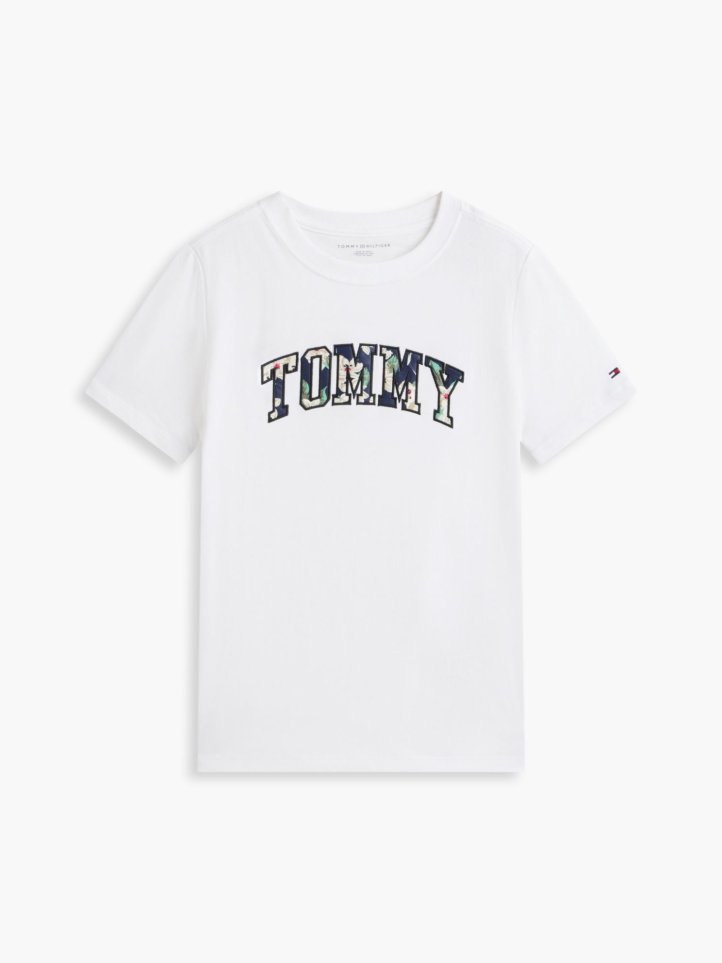 Tommy Hilfiger Kids' Floral Tommy Logo T-Shirt