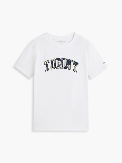Tommy Hilfiger Kids' Floral Tommy Logo T-Shirt