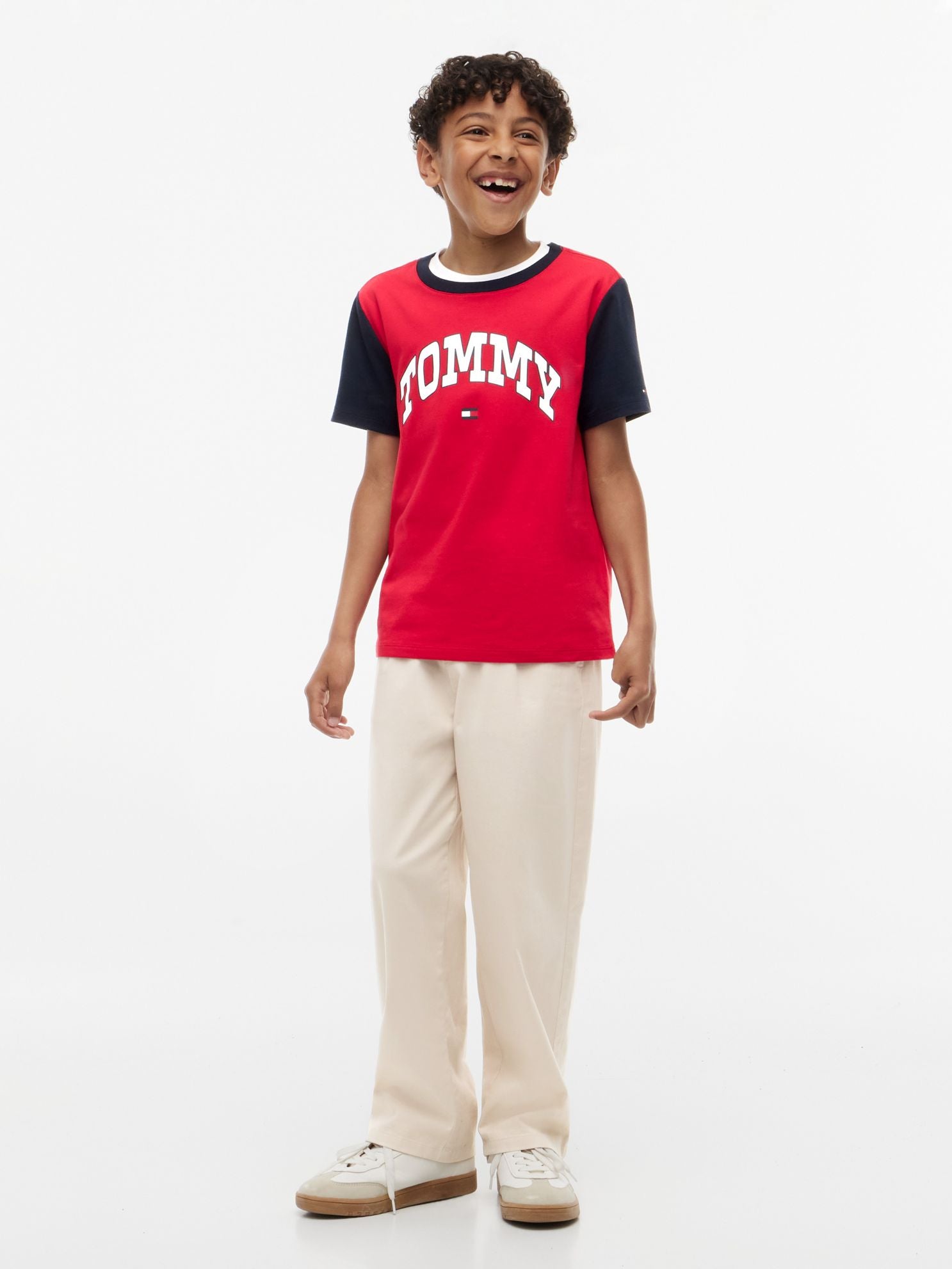 Tommy Hilfiger Kids' Varsity Tommy Logo T-Shirt