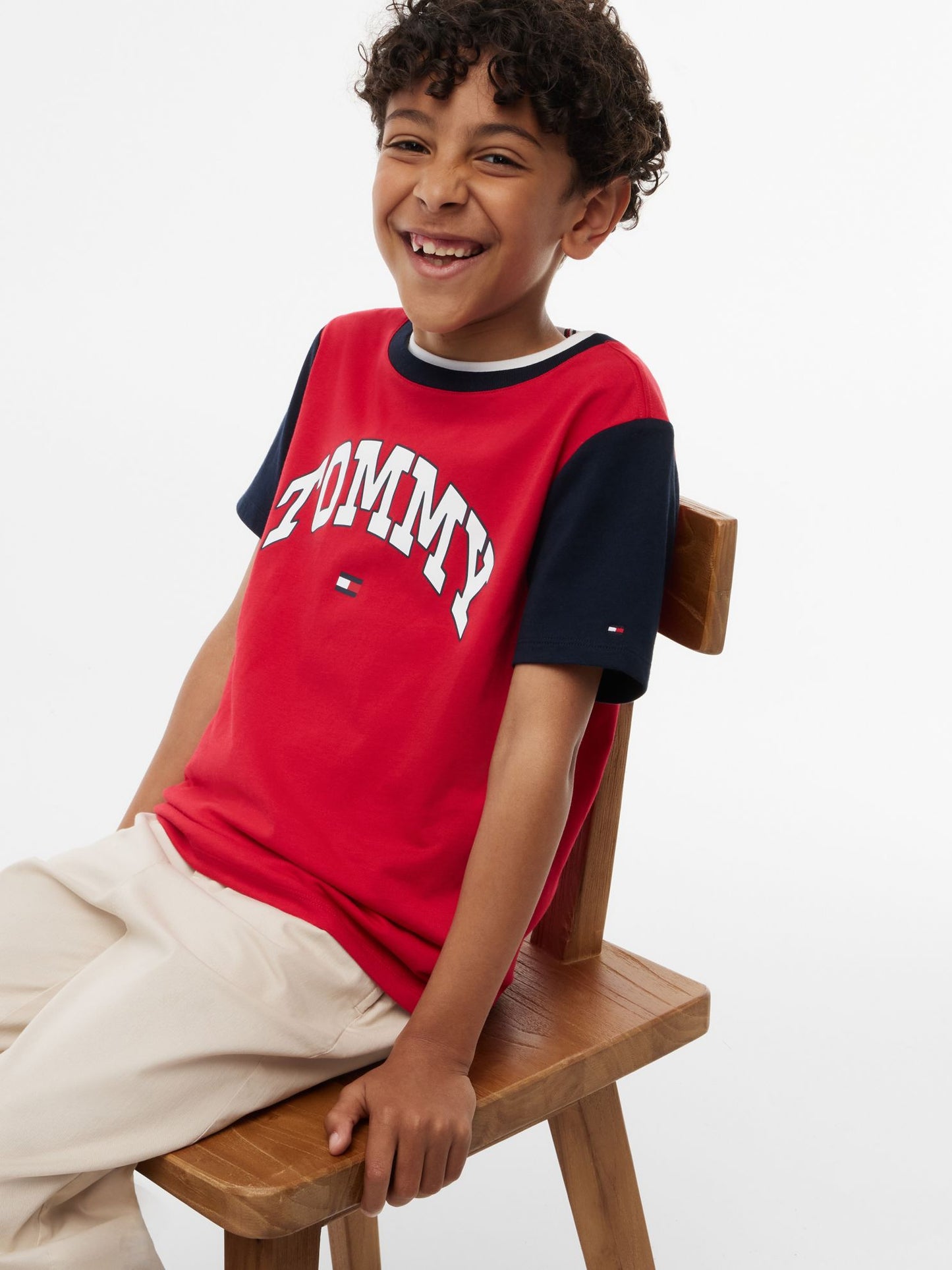 Tommy Hilfiger Kids' Varsity Tommy Logo T-Shirt