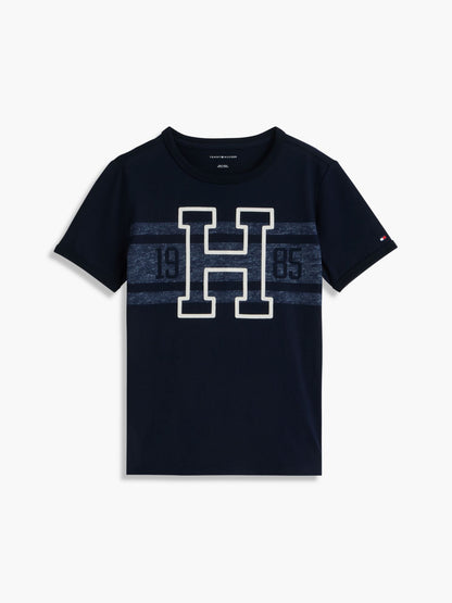 Tommy Hilfiger Kids' Varsity Stripe Logo T-Shirt