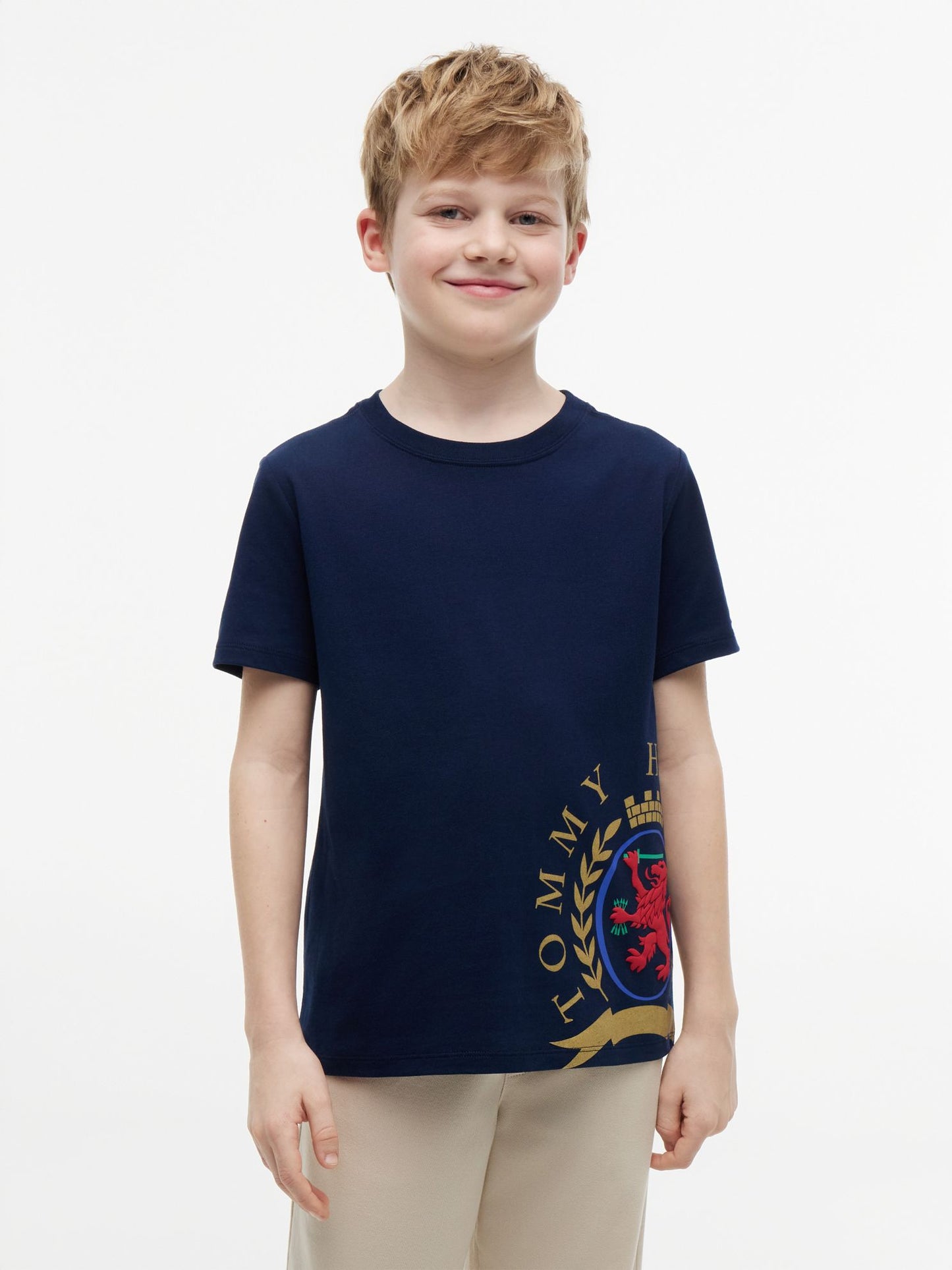 Tommy Hilfiger Kids' Crest Logo T-Shirt