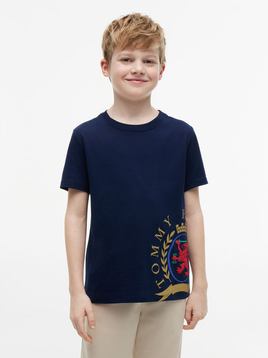 Tommy Hilfiger Kids' Crest Logo T-Shirt
