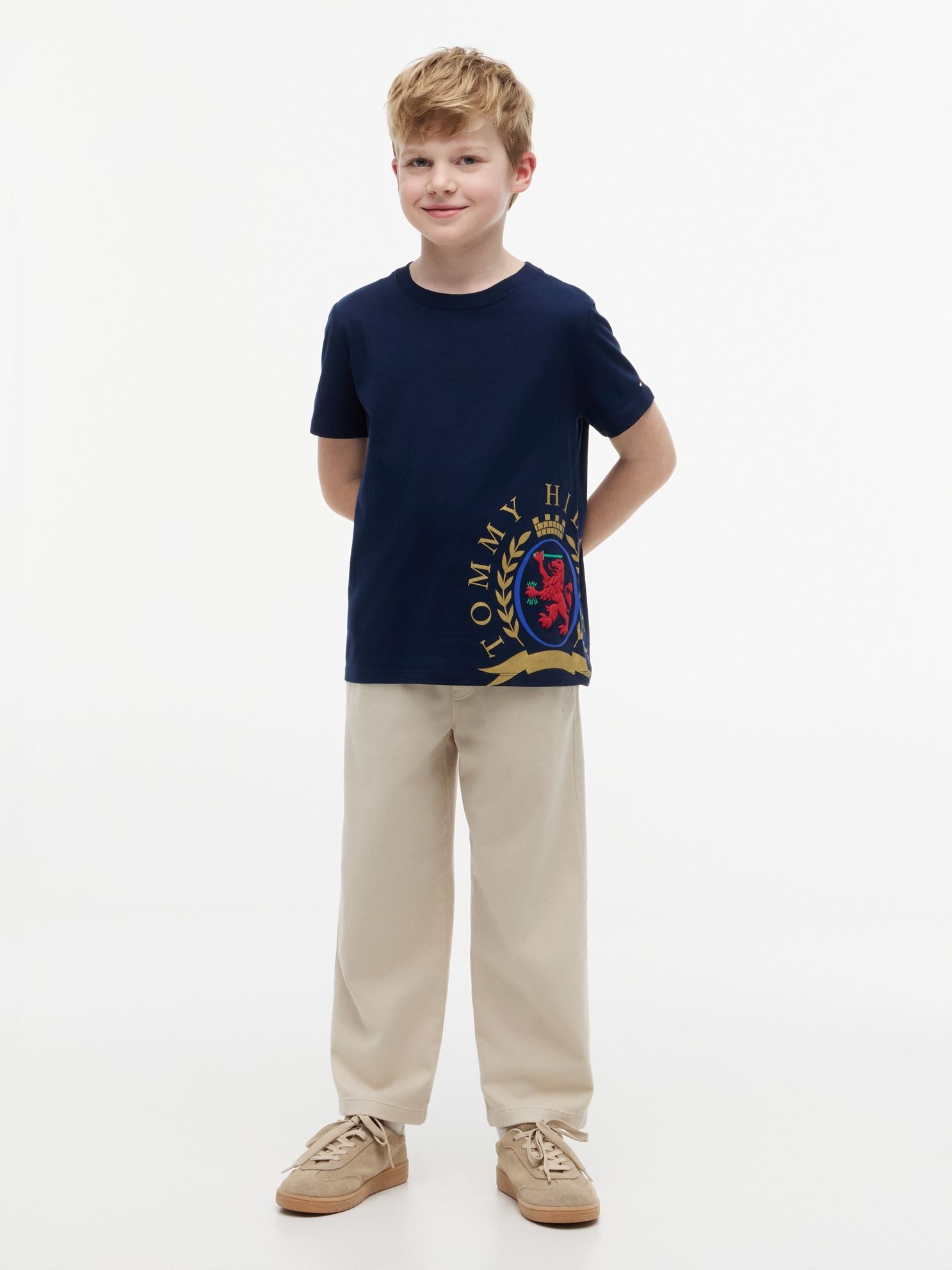 Tommy Hilfiger Kids' Crest Logo T-Shirt