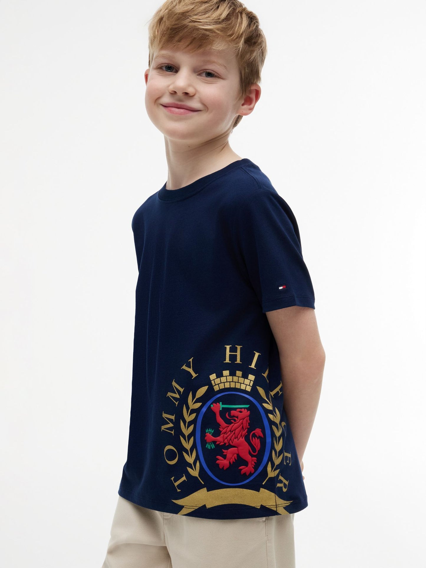 Tommy Hilfiger Kids' Crest Logo T-Shirt