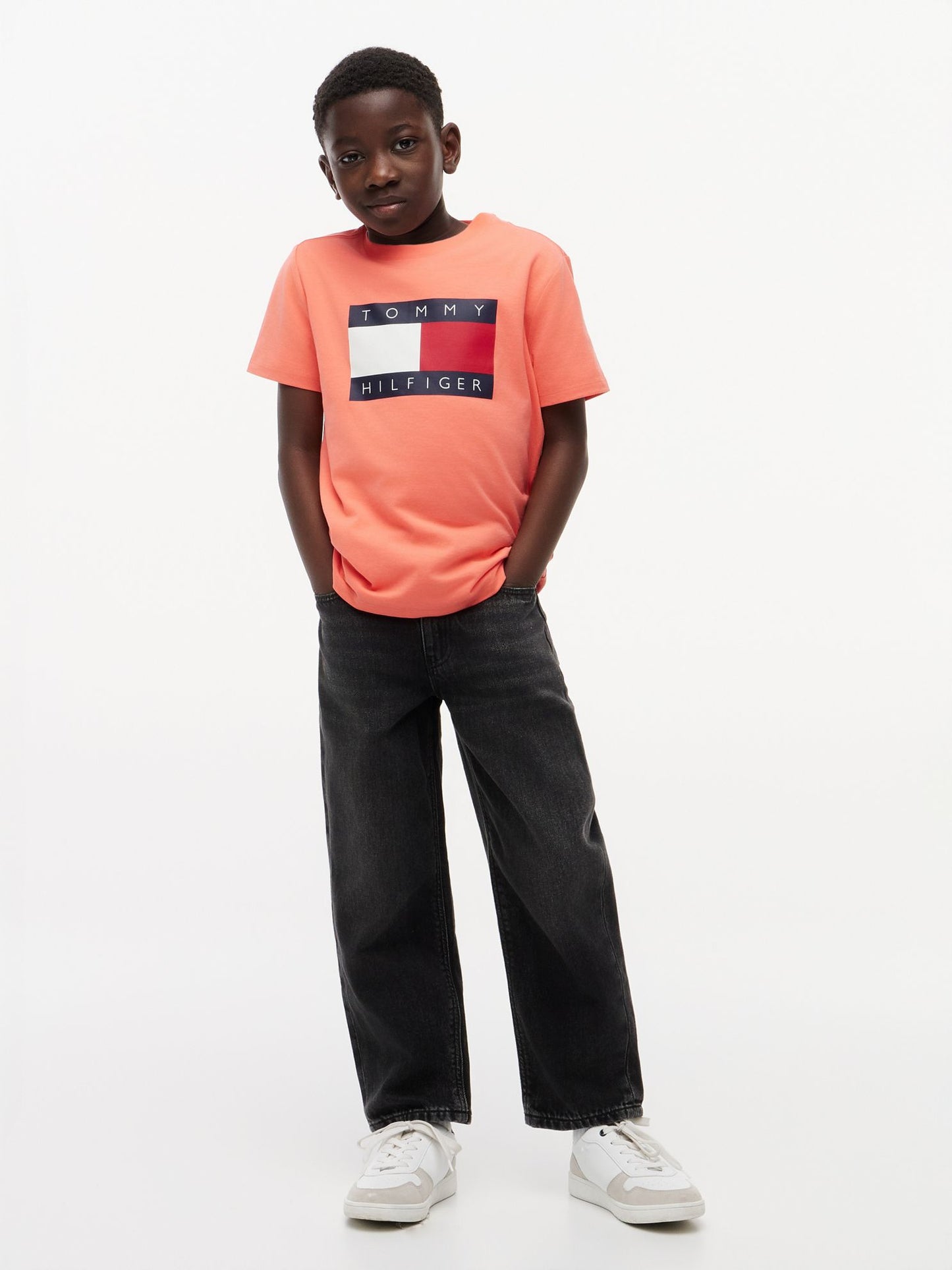 Tommy Hilfiger Kids' Tommy Flag Logo T-Shirt