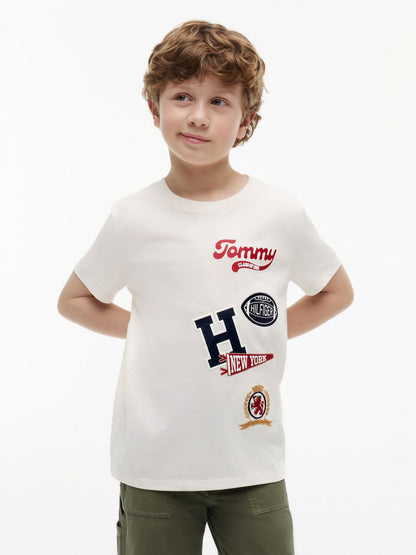 Tommy Hilfiger Kids' Mixed Varsity Badge T-Shirt