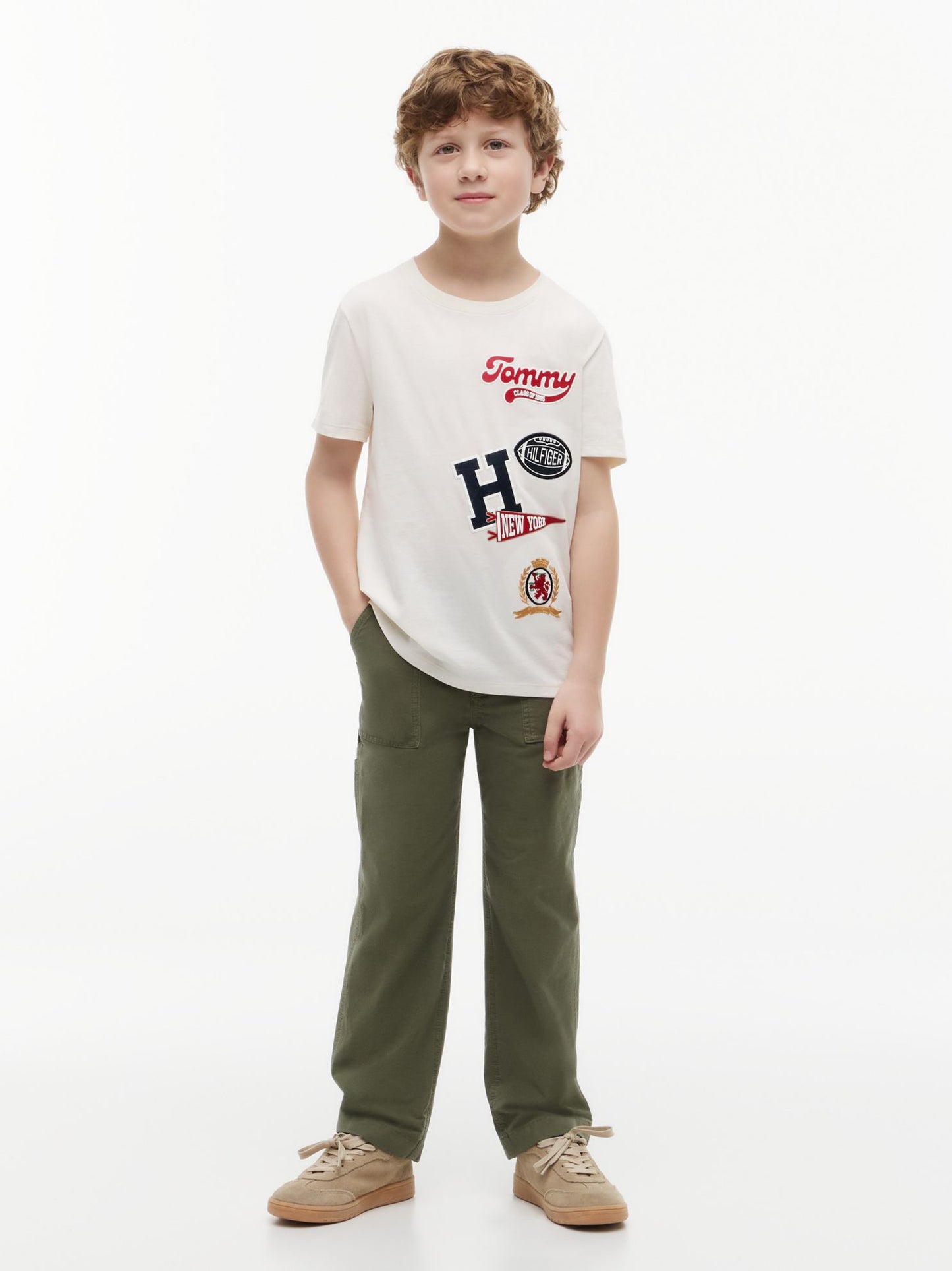 Tommy Hilfiger Kids' Mixed Varsity Badge T-Shirt