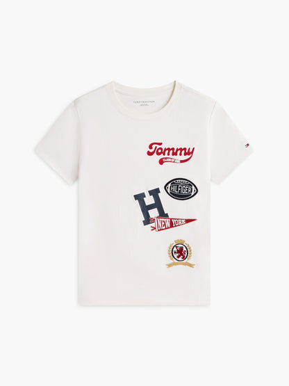Tommy Hilfiger Kids' Mixed Varsity Badge T-Shirt