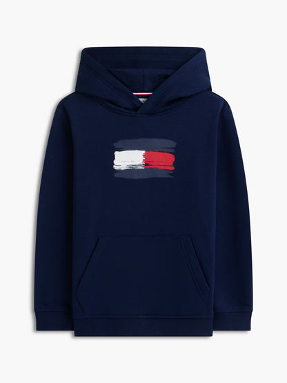 Tommy Hilfiger Kids' Paintbrush Flag Hoodie