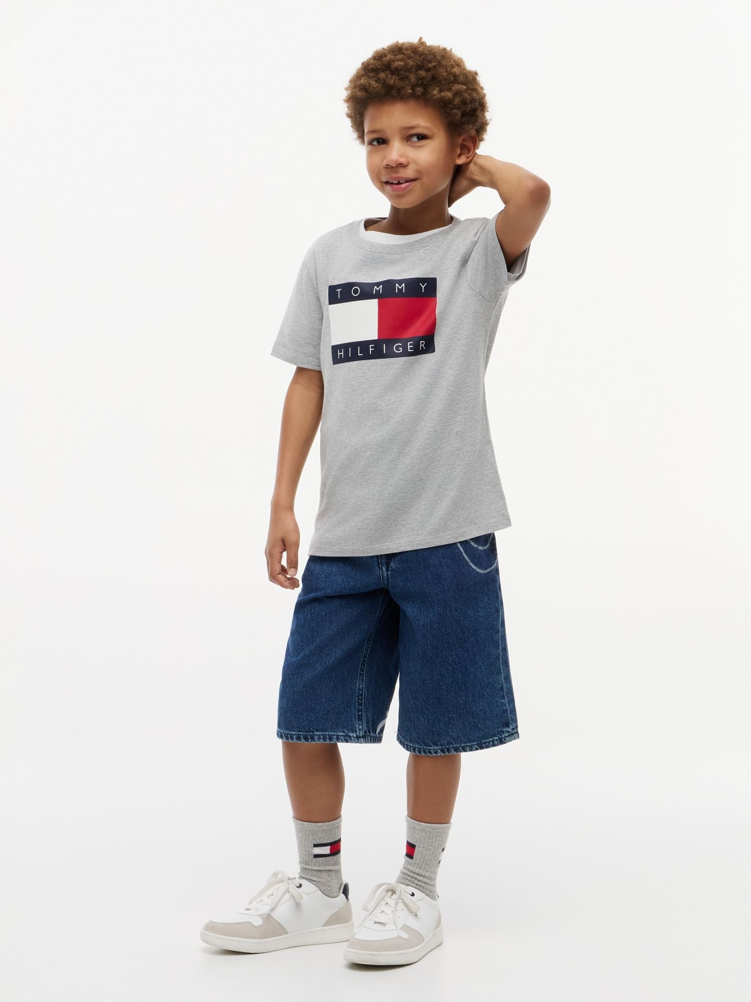 Tommy Hilfiger Kids' Tommy Flag Logo T-Shirt