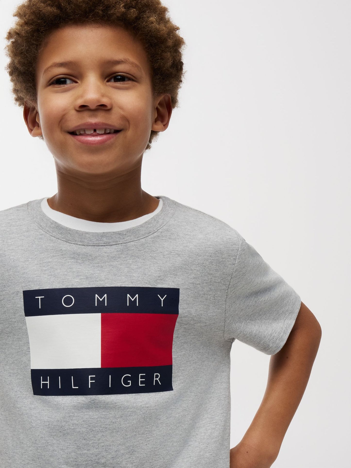 Tommy Hilfiger Kids' Tommy Flag Logo T-Shirt