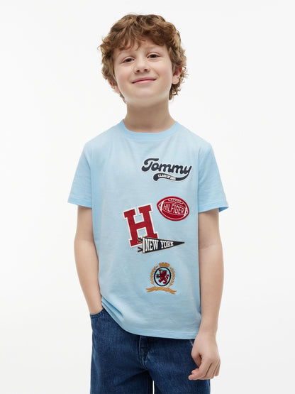 Tommy Hilfiger Kids' Mixed Varsity Badge T-Shirt