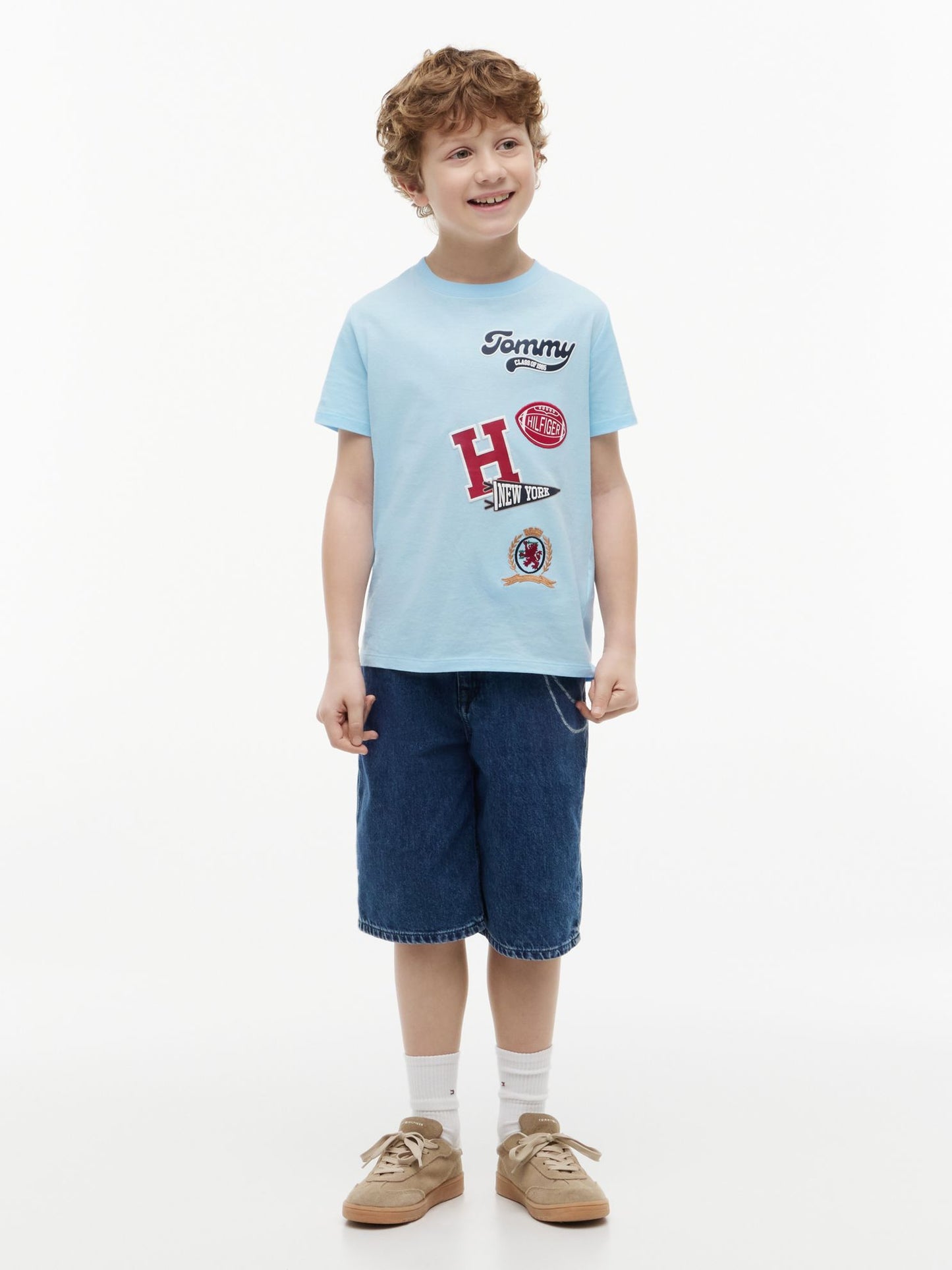 Tommy Hilfiger Kids' Mixed Varsity Badge T-Shirt