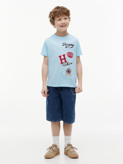 Tommy Hilfiger Kids' Mixed Varsity Badge T-Shirt