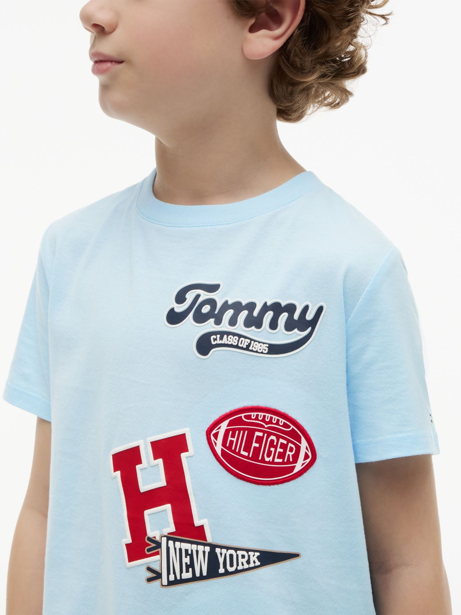 Tommy Hilfiger Kids' Mixed Varsity Badge T-Shirt