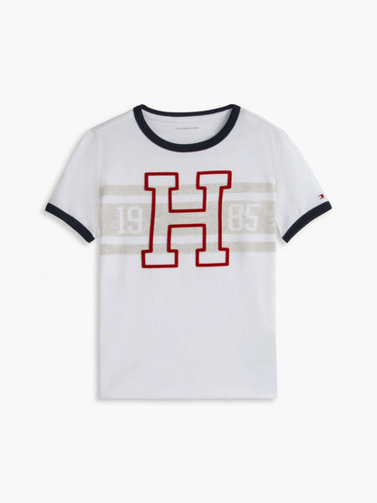 Tommy Hilfiger Kids' Varsity Stripe Logo T-Shirt