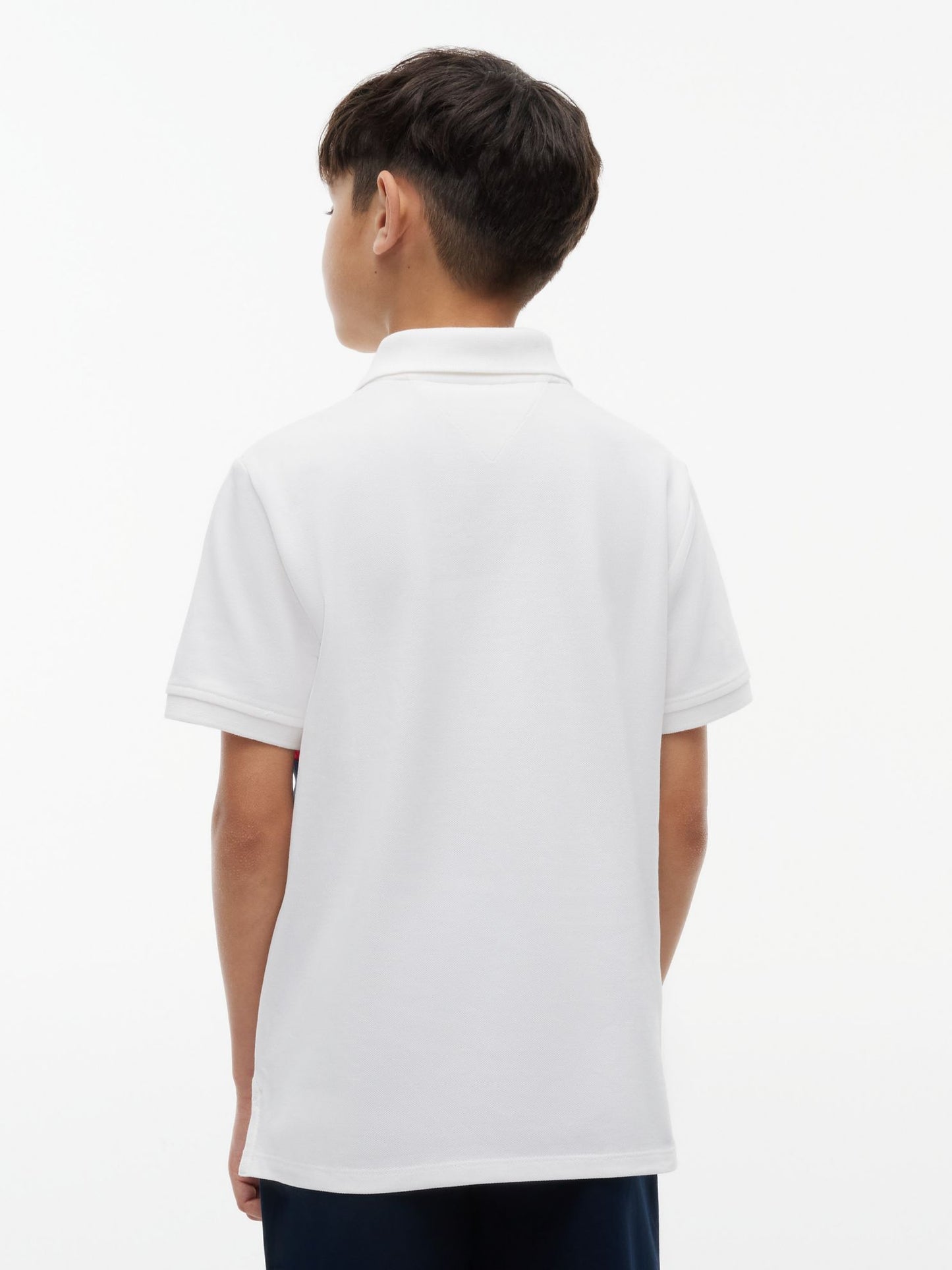 Tommy Hilfiger Kids' Colorblock Flag Stretch Polo