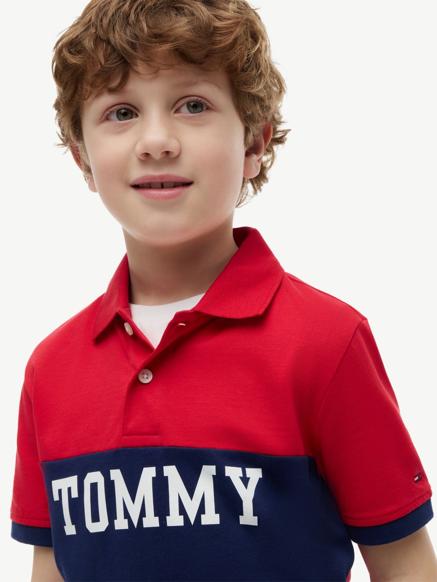 Tommy Hilfiger Kids' Tommy Colorblock Stretch Polo
