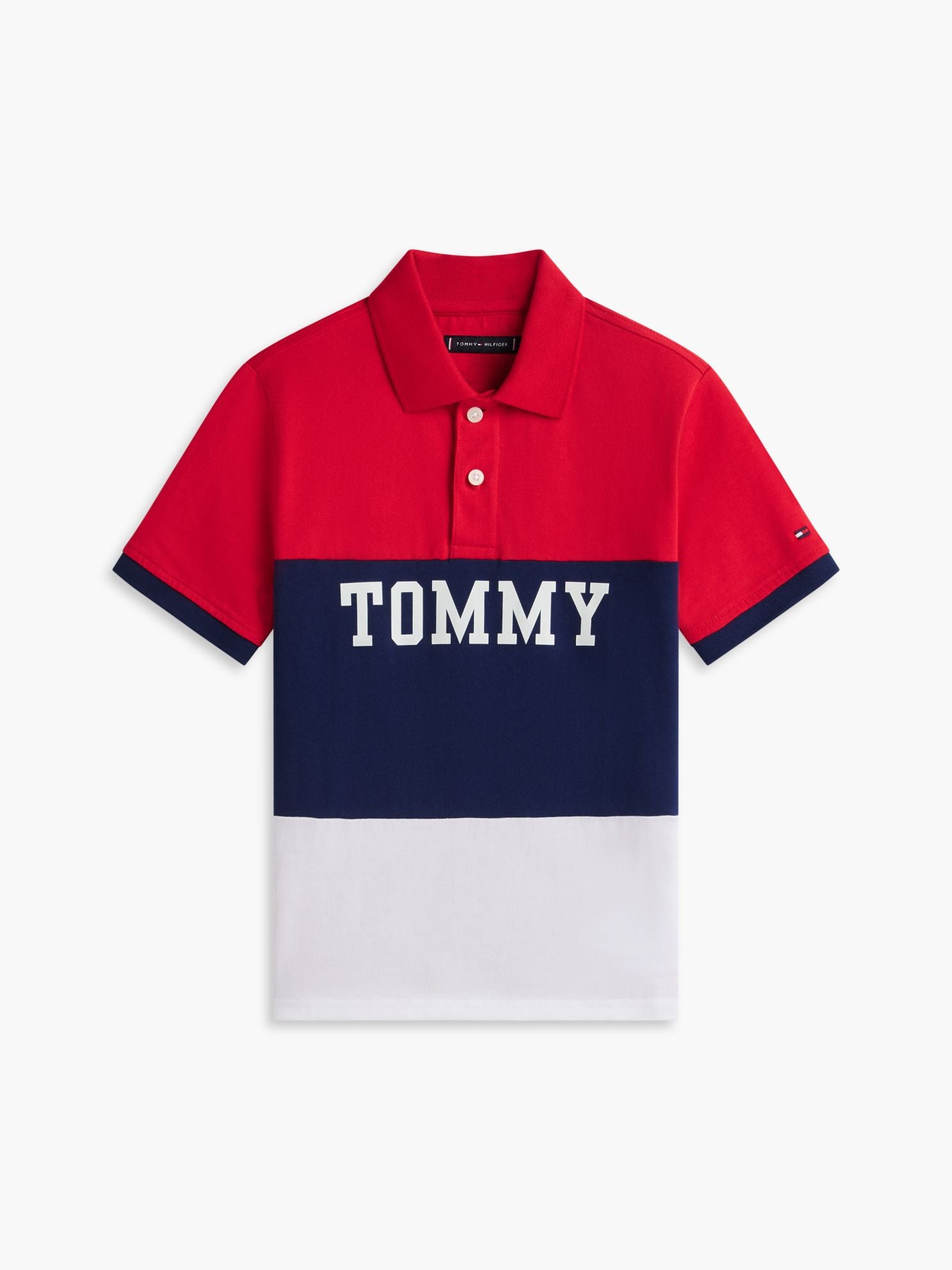 Tommy Hilfiger Kids' Tommy Colorblock Stretch Polo